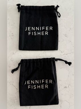 Jennifer Fisher cloth pouches (2)